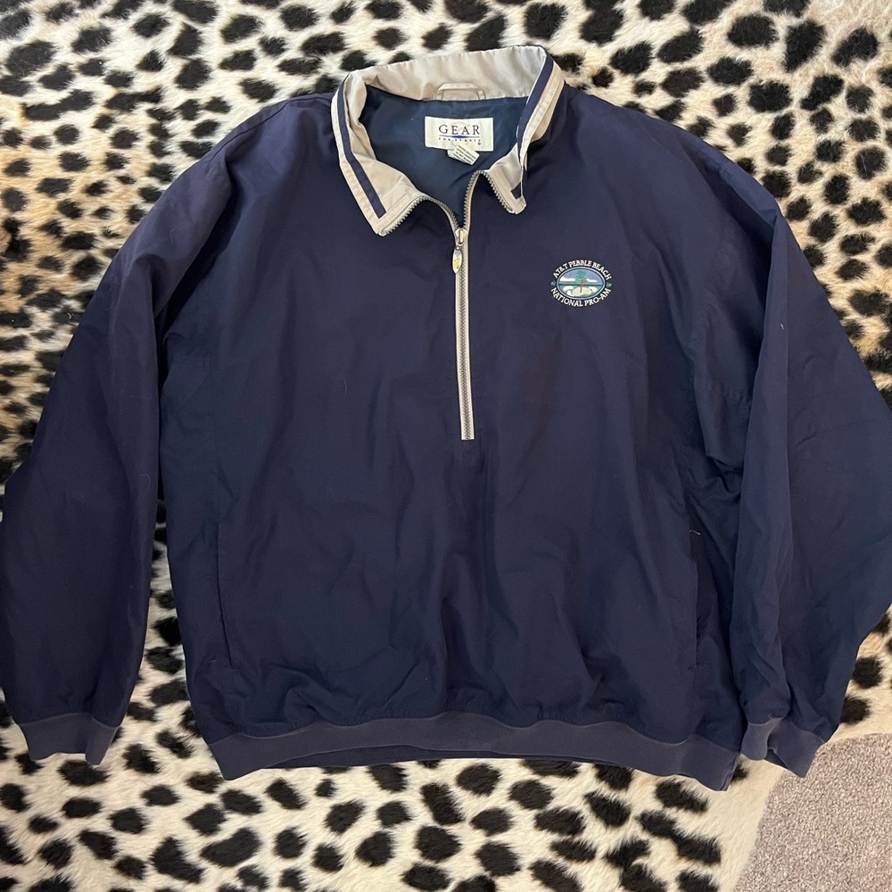 Pebble beach golf windbreaker